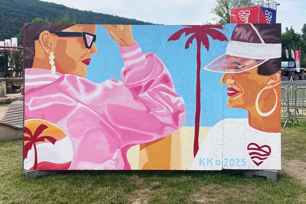 Live Painting at Lakelive Festival 2025