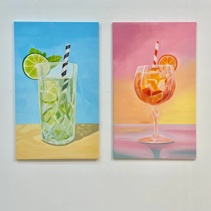 Live Painting and Exhibition at Centre Bahnhof Biel/Bienne